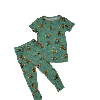 Posh Peanut Fox bamboo pajamas, 3 years