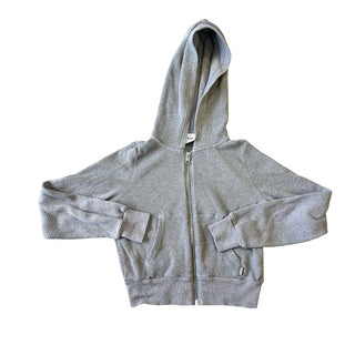 TNA Waffle grey zip up hoodie sweater, Xxs