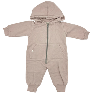 Mini Mioche zippered fleece jumpsuit, 12-18 months