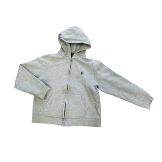 Ralph Lauren Grey Polo Hooded Zip Up, large