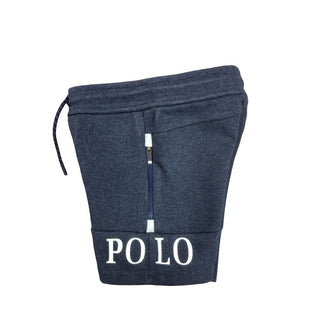 Ralph Lauren Navy Shorts with Polo Graphic, 3 years