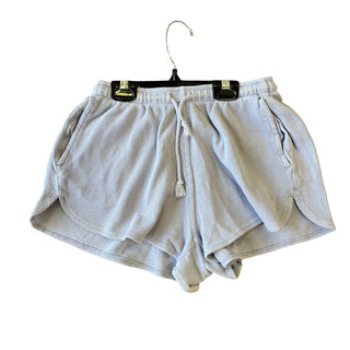 Brandy Melville blue waffle shorts, one size