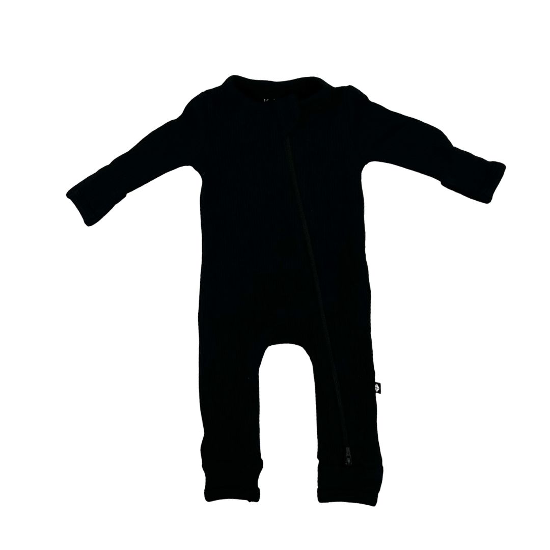 Kyte black playsuit, newborn