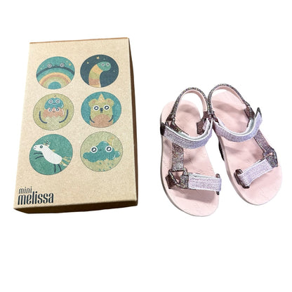 Mini Melissa sandals brand new in box little kid, 9