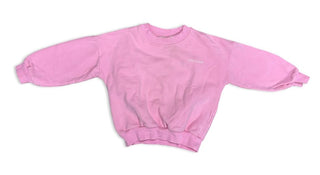 Tiny Trove Pink Sweatshirt with Logo, 3 years