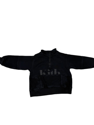 Kith Half zip black Sweater, 2 years