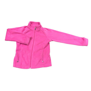 Columbia Pink Fleece Zip Up, 7-8 years