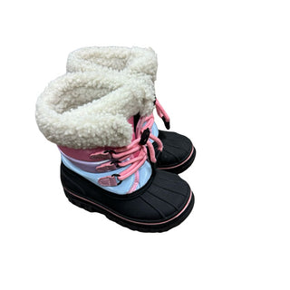 George Blue, Pink, Purple, Black Boots with White Lining, 7 little kid