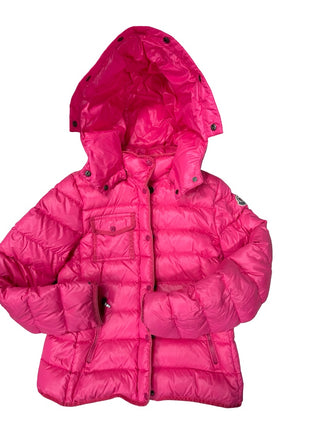 Moncler Down pink winter puffer, 14 years