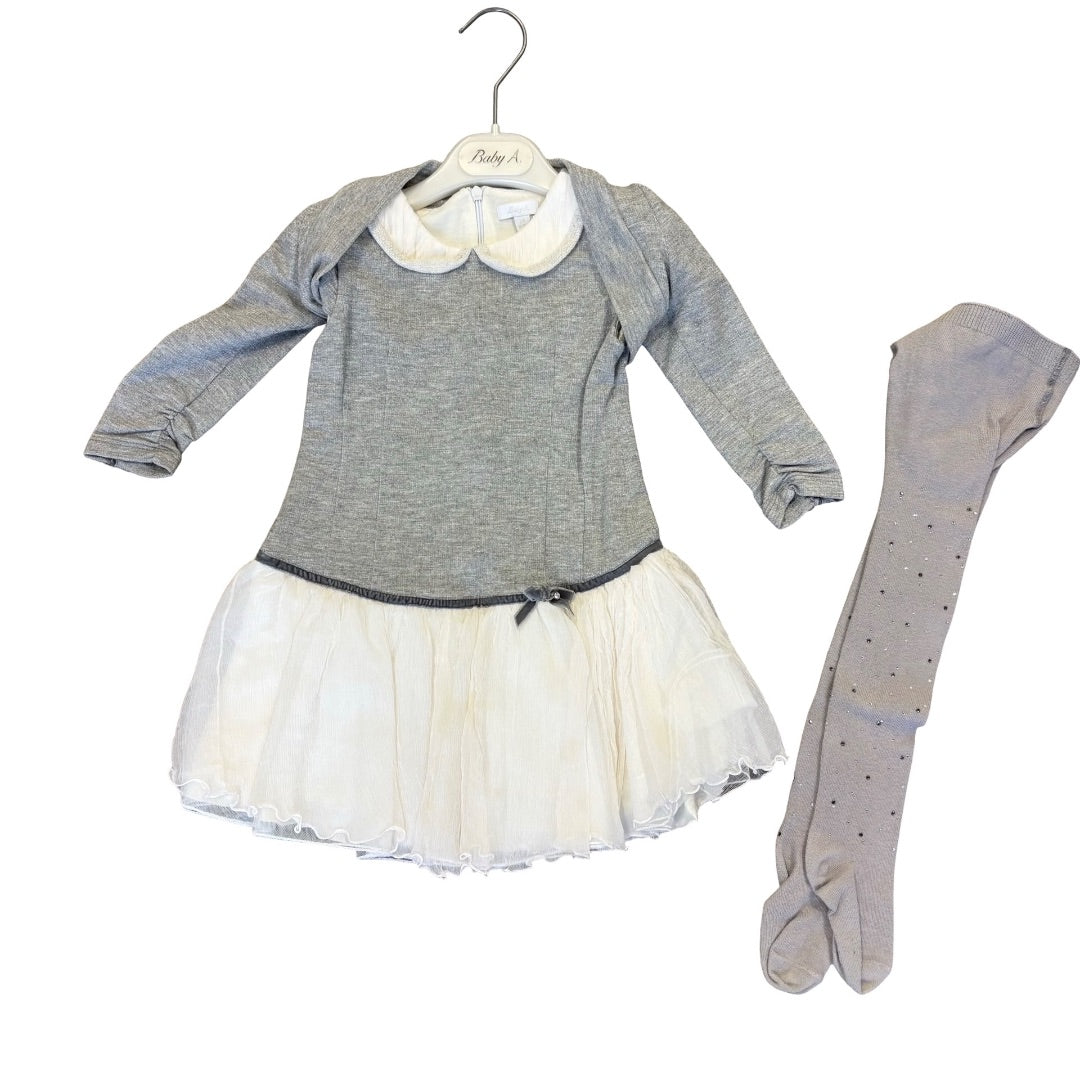 Baby A 3 piece dress set, 24 months