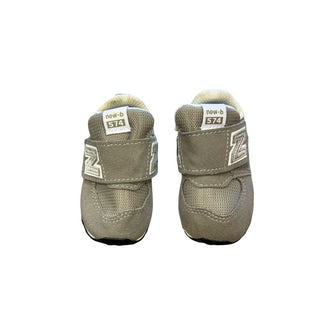 New Balance Grey new-b 574 shoes, 3 little kid