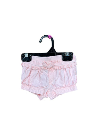 Baby Gap Pink Shorts with Ruffles and Pleats, 0-3 months