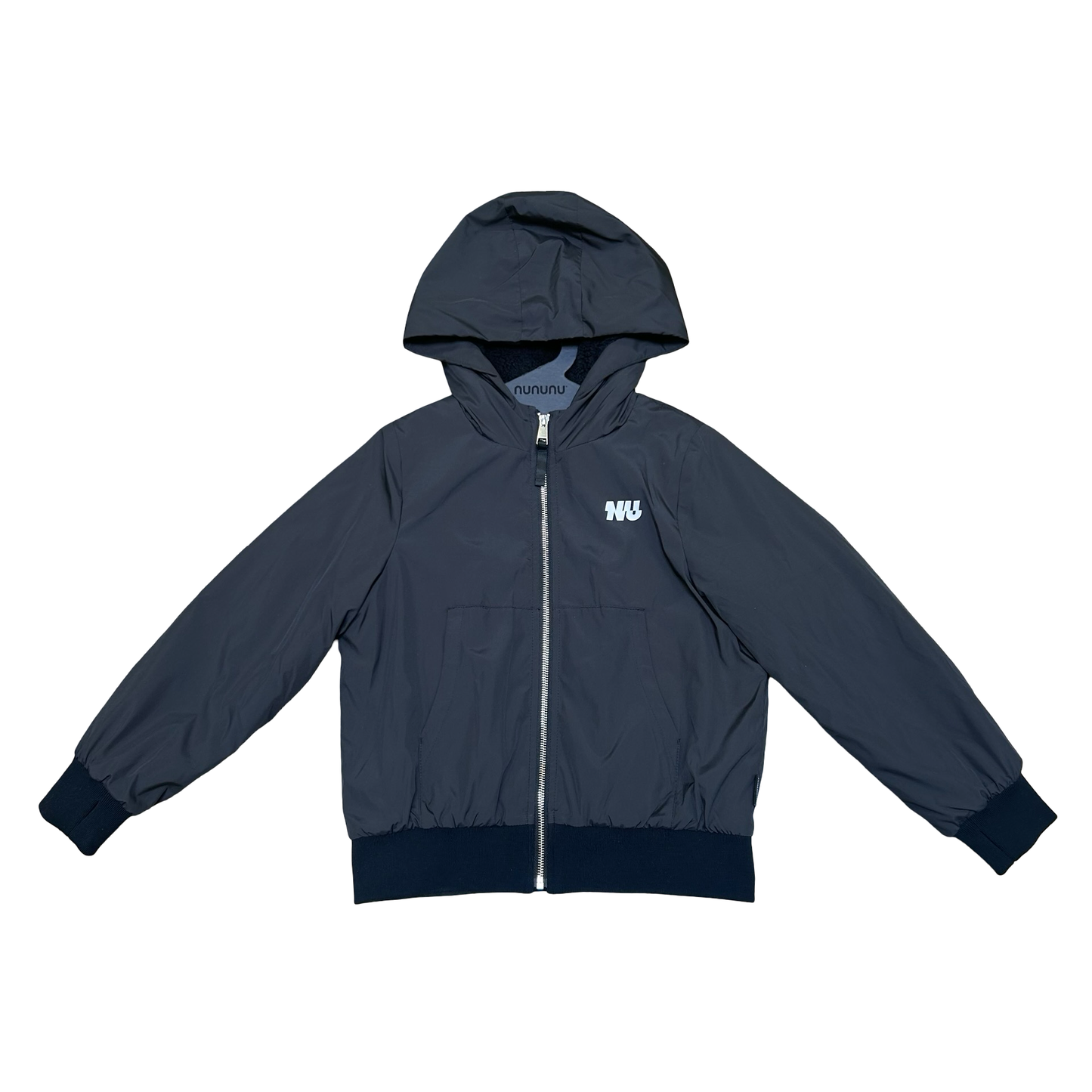 Nununu Sample black Do Not Touch jacket, 8-9 years