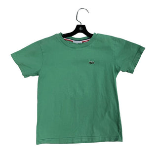 Lacoste green tshirt, 6 years