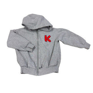 Kenzo grey full zip hoodie, 6 years
