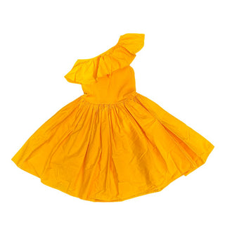 Molo orange dress, 5-7 years