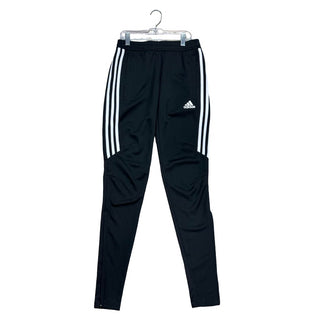 Adidas black track leggings, women xxs