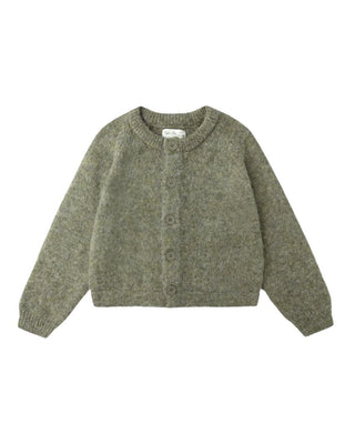 Rylee + Cru Evergreen Fuzzy Cardigan Brand New with Tags, 4-5 years
