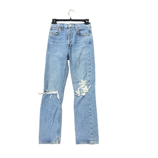 Agolde Denim Jeans with Knee Rips, 23