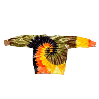 Molo Yellow, Orange, Brown Tie-Dye Sweater, 3-4 years