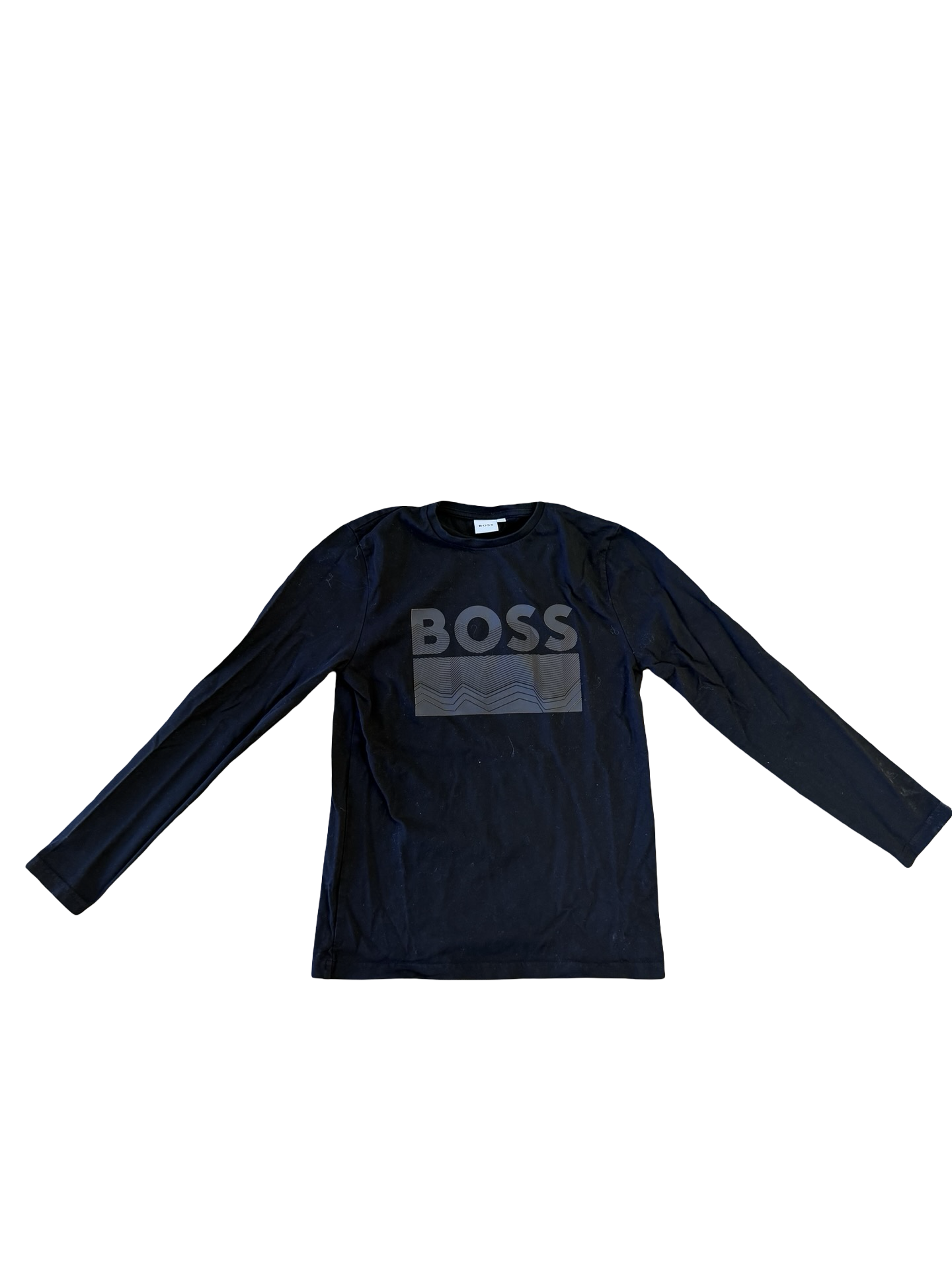 Hugo Boss black long sleeve, 12 years