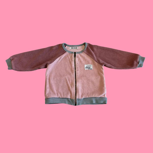 Bobo Choses pink sweater, 18-24m