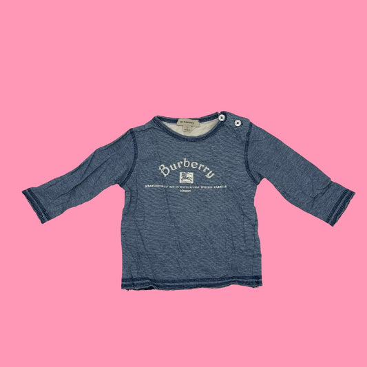 Burberry long sleeve, 12m