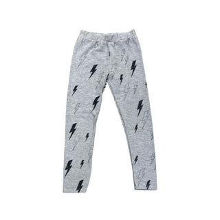 Chaser Grey Leggings with Lightning Bolts, 6 years