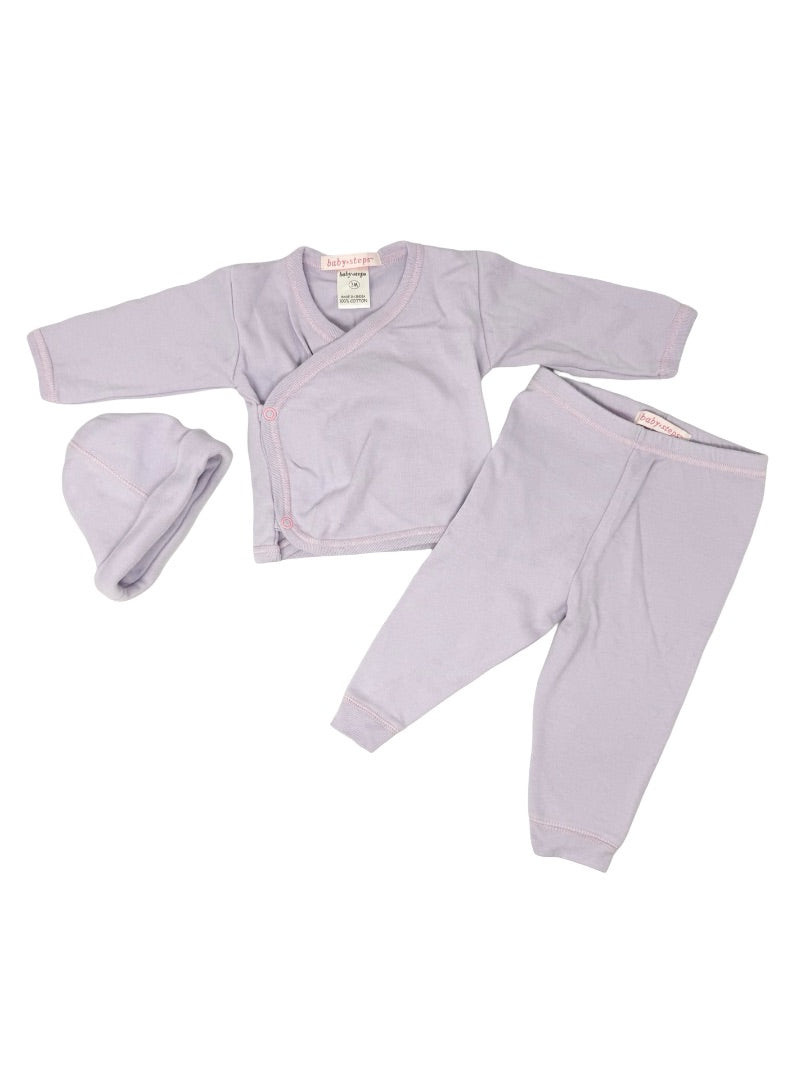 Baby steps Lavender set, 3 months