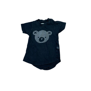 Hux Black w/bear tshirt, 6-12 months