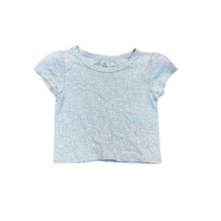 Brandy Melville Grey Cropped T-Shirt, o/s