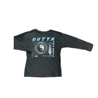 Cotton On Grey Graphic Long Sleeve, 6 years