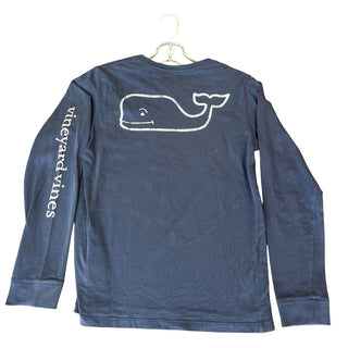 Vineyard Vines Navy long sleeve, M (12-14)