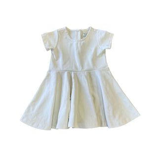 Ralph Lauren Cream Dress with Short Sleeves, 6 month