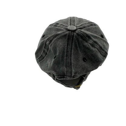 Minissentials Grey vintage washed baseball cap, one size fits most