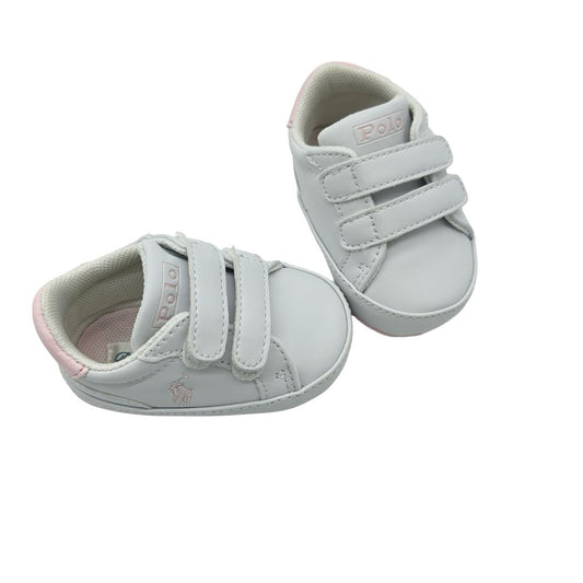 Ralph Lauren crib shoes brand new in box, eu 16 0-6 months