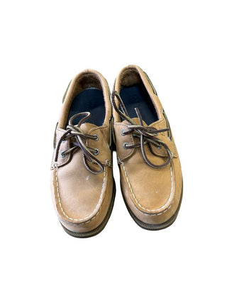 Sperry Tan Shoes, 1 big kid