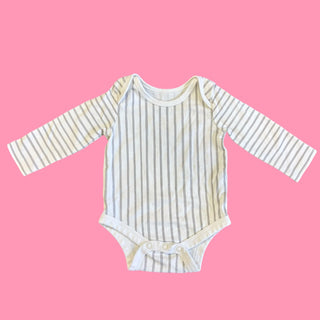 Pehr Onesie Stripe, 3-6 months