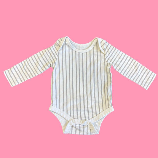 Pehr Onesie Stripe, 3-6 months