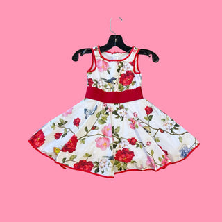 Monnalisa floral dress, 3 years