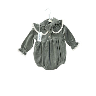 Quincy Mae Sample Romper set, 3-6 Months