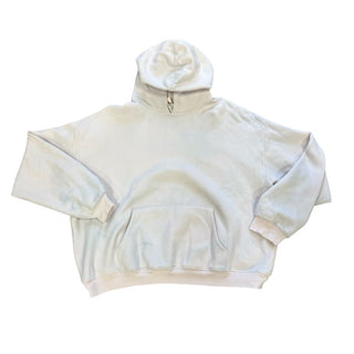 Skims Pink Hooded Cropped Sweatshirt, xl