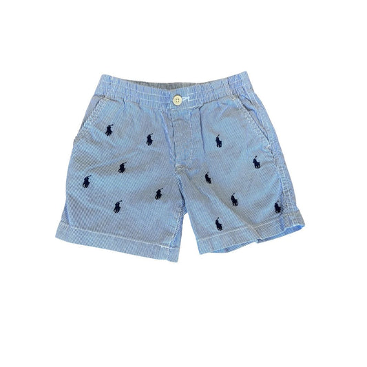 Ralph Lauren Polo Blue Striped Shorts, 3 years
