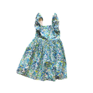 Jacadi Blue Floral Dress, 8 years
