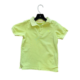 Scotch & Soda Neon Green Collared T-Shirt, 4-5 years