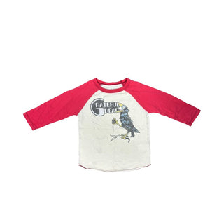 Rowdy Sprout White and Red Grateful Dead Long Sleeve, 18-24 months