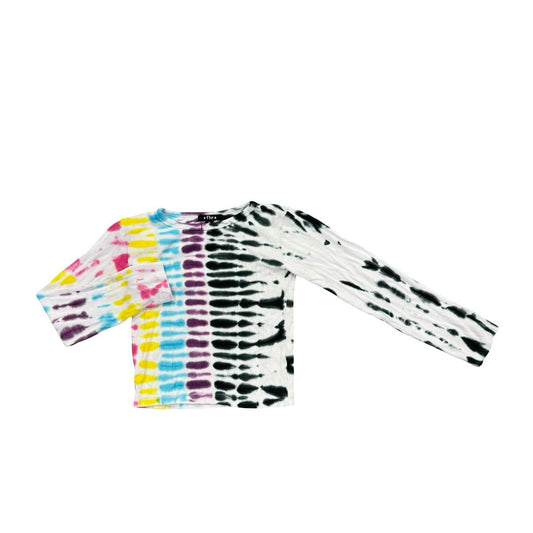 Flowers by Zoe Tie Dye Long Sleeve Shirt, 6 years