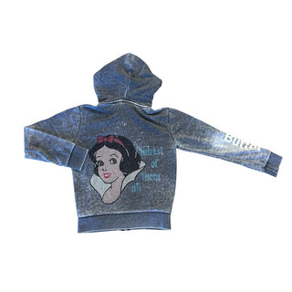 Butter Grey Zip Up with Disney Snow White, 6 years