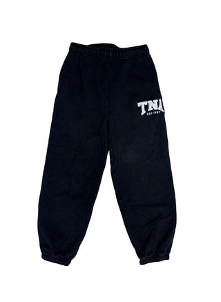 Tna Black Sweatpants with White Lettering, 2xs