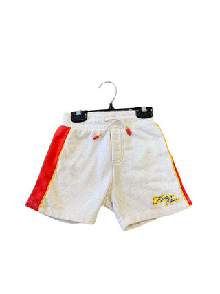 Kenzo Cream with Speckles Shorts and Red Side, 2 years
